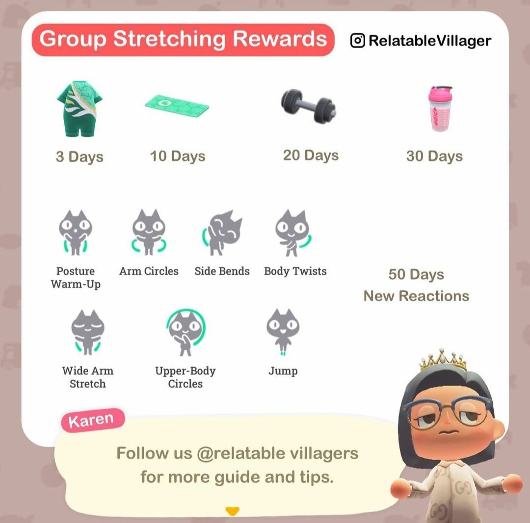 Me acabo de enterar que dan objetos pos hacer ejercicio, alguien más se acaba de enterar?? 😱