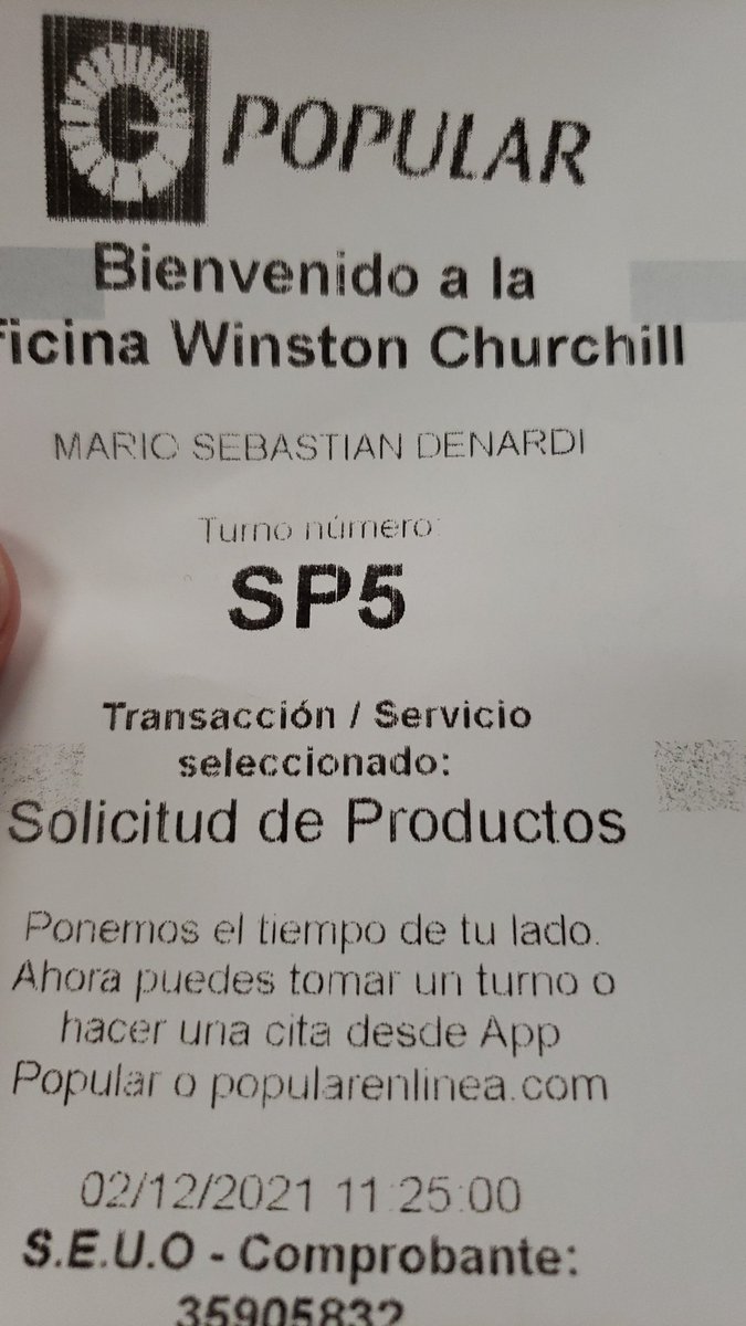 msdenardi's tweet photo. Es el segundo día que vengo a #bancopopulardominicano sucursal W. Churchill y la falta de personal y preocupación por el distanciamiento se evidencia. Dos días perdidos para ser atendido. Solo una persona en servicio al cliente @Popularenlinea @Popularatulado https://t.co/IDXCjbnZxu