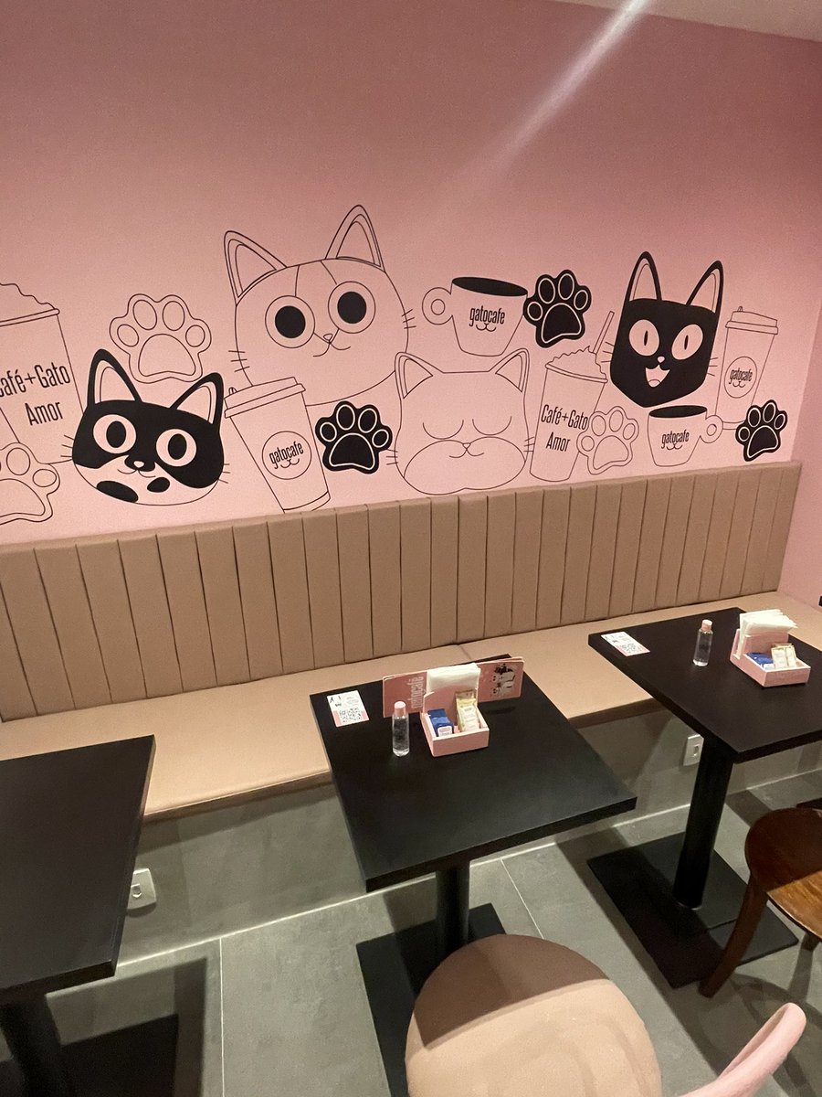 viaparque's tweet photo. Ontem tivemos inauguração do @gatocafeoficial aqui no Via Parque! E, ainda não superamos tanto carinho e cuidado em construir algo tão legal por aqui! 🥰🥰

Sejam bem vindos!  

#viaparque #semprepresente #gatocafe https://t.co/ZcCY4BaRIS