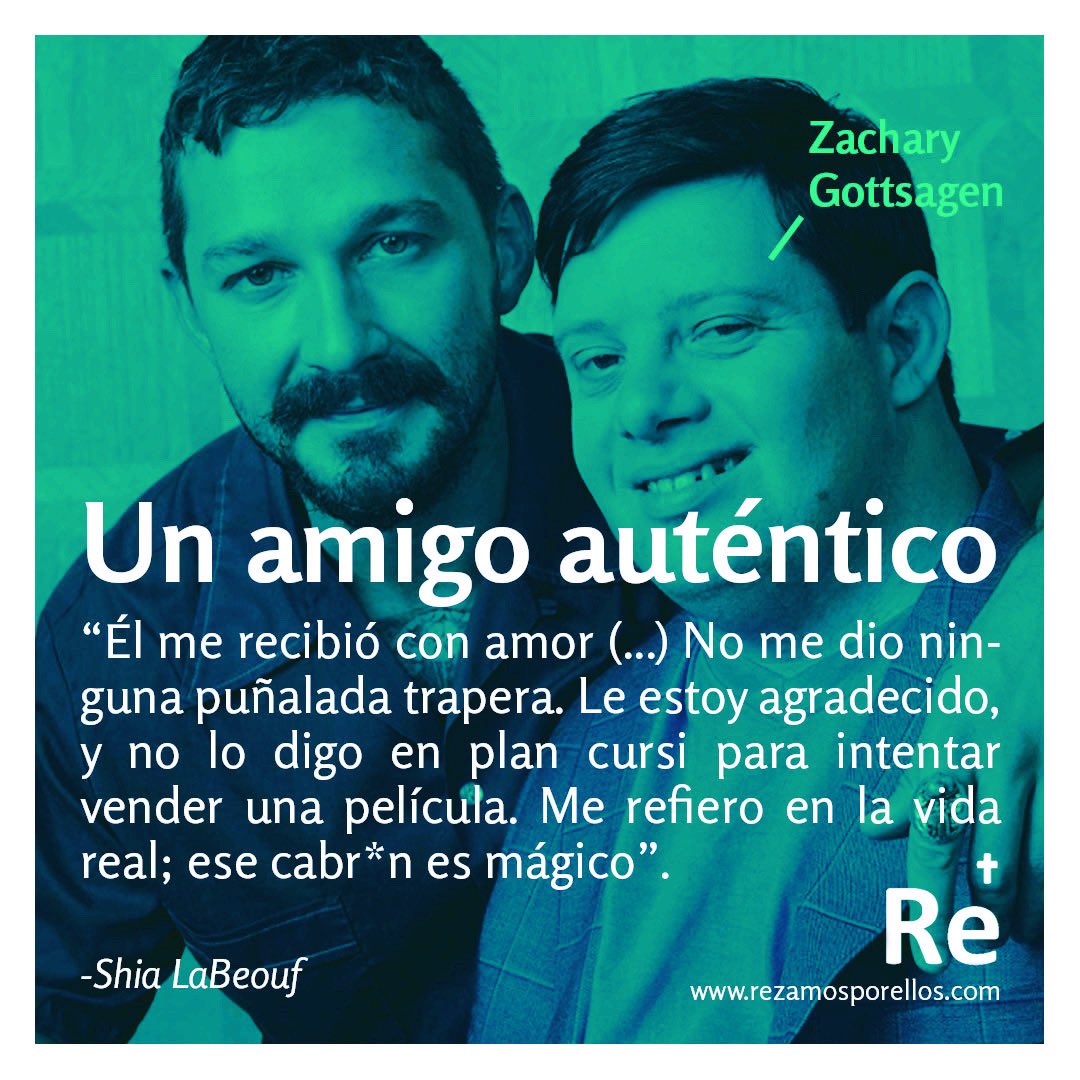 💚«Él me recibió con amor, y en ese momento, el amor era verdad, y no me dio ninguna puñalada trapera. Le estoy agradecido, y no lo digo en plan cursi para intentar vender una película. Me refiero en la vida real; ese cabr*n es mágico».
#shialabeouf #shialebouf #sindromededown