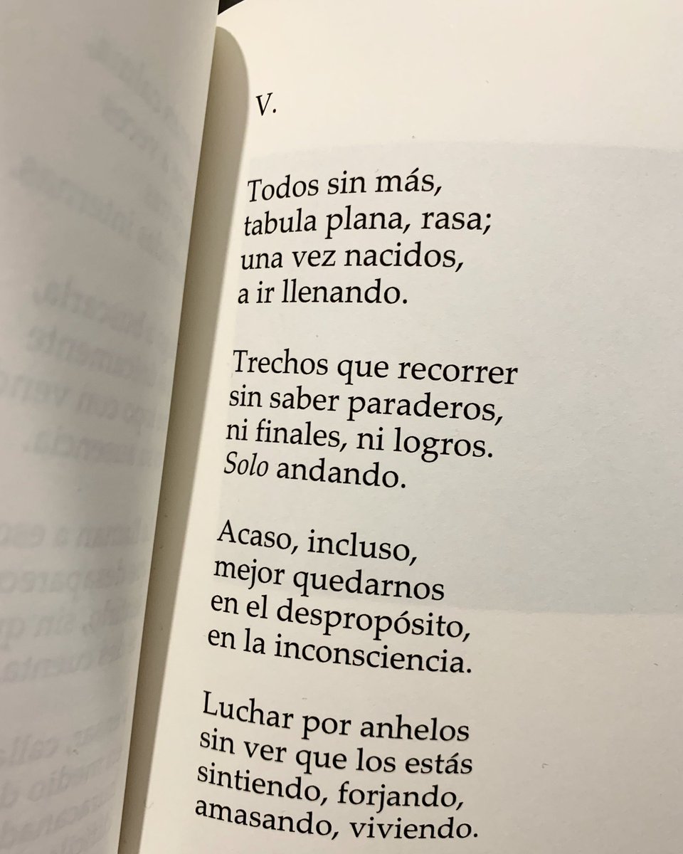 Inicio del poema V del capítulo I (Nada) de #realismosdelunasucia, con prólogo de <a href="/Dante_Verne/">Dante Verne</a> y epílogo de <a href="/pincelesste/">Celeste Jiménez</a> 
Si lo quieres dedicado, no dudes en decírmelo.
#poema #poem #libro #libros #prosapoetica #lirica #literatura #destacado #recomendado #luna #versos 🌜