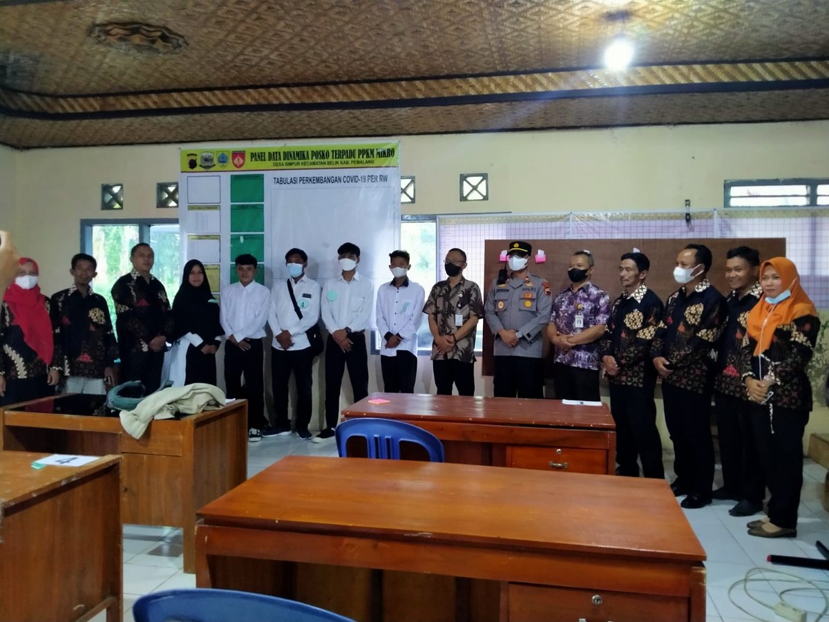 Hari ini kamis 02/12/2021. Pelaksanaan ujian tertulis formasi KADUS 3 dsn barong Desa simpur, . Dengan Nilai tertinggi, sdr, (Arief Maulana) .

Selamat bergabung di keluarga Besar Pemerintah Desa Simpur, selamat bekerja dan semoga bisa mengemban amanah dengan baik.