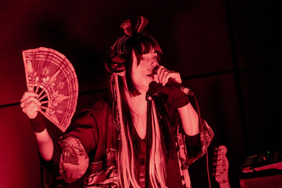 itamusicexport's tweet photo. Intriguing, original and eclectic: here are some pics from @VeraDiLecce's set at @linecheck_it in La Capsula last week! 🎶 

📸 Fabio Izzo

#Linecheck21 #Reverse https://t.co/kzv2XRGlrW