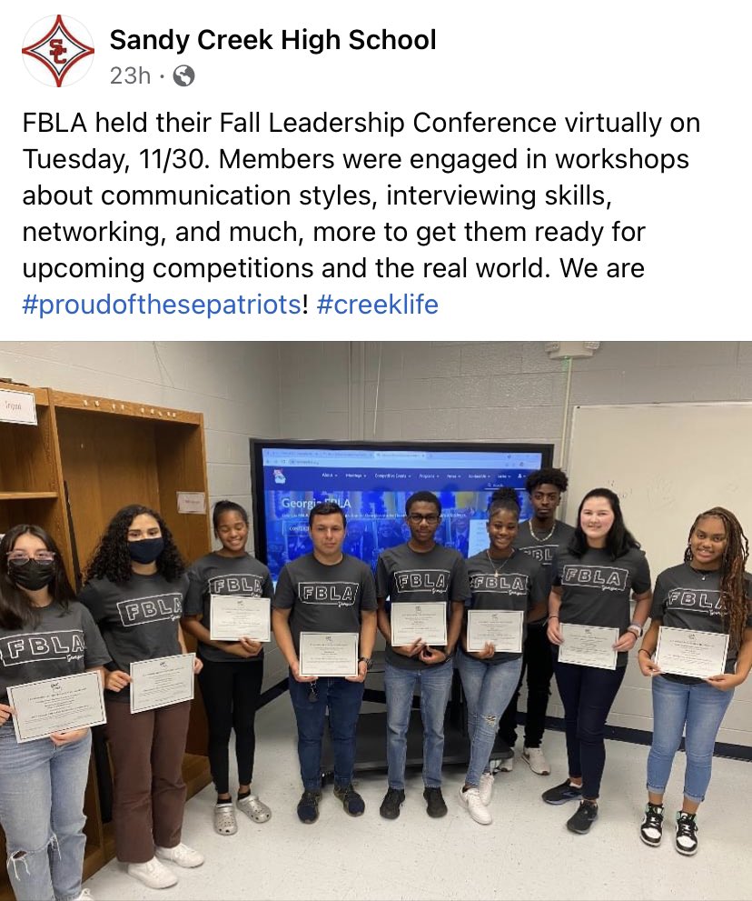 AMHutchBiz's tweet photo. @georgiafbla @fcboe @FayetteCTE https://t.co/suLa3rBrlB