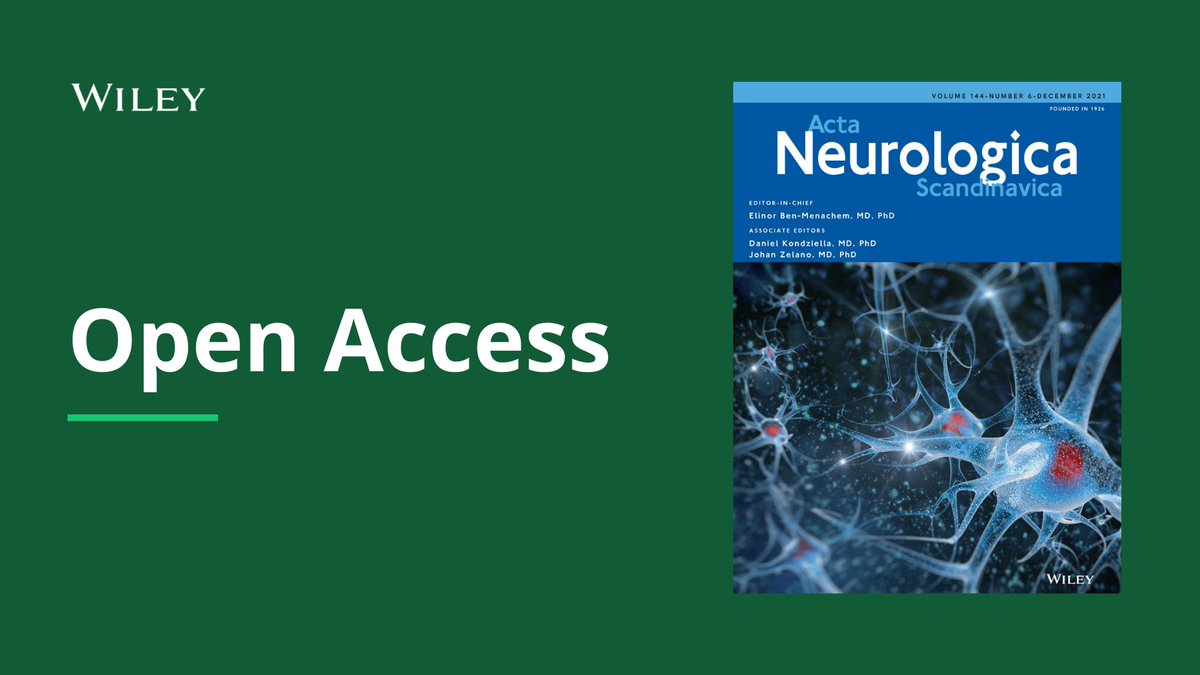 WileyBrainPsych's tweet photo. This research examines #StrokeMimics on the Stroke Unit at a large Norwegian university hospital.
Read it #OpenAccess in Acta Neurologica Scandinavica.
➡️ https://t.co/AMRFWOn10i
@Mathbarra https://t.co/sAtoq44QN2