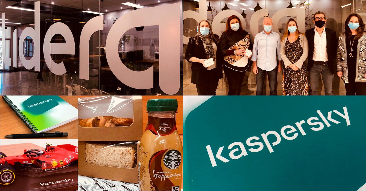 ¡Hoy hemos disfrutado en la oficina de un <a href="/KasperskyES/">Kaspersky España</a> Day!
Ha sido estupendo vernos las caras y dedicar una sesión a este gran fabricante para nosotros. 
¡Vamos a cerrar este 2021 como se merece!

#equipazo #jornadacomercial #kasperskyday
