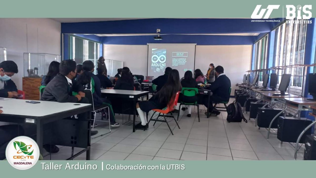 CECyTEMagdalena's tweet photo. Agradecemos a la @UTBISPuebla por impartir el “Taller Arduino”, donde las y los estudiantes aprendieron y realizaron un prototipo con diferentes materiales y circuitos.
#SomosCECyTE
#CECyTEdeDiez https://t.co/4Q9q3Wucb9