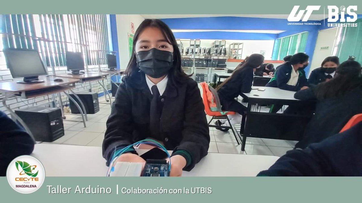 CECyTEMagdalena's tweet photo. Agradecemos a la @UTBISPuebla por impartir el “Taller Arduino”, donde las y los estudiantes aprendieron y realizaron un prototipo con diferentes materiales y circuitos.
#SomosCECyTE
#CECyTEdeDiez https://t.co/4Q9q3Wucb9
