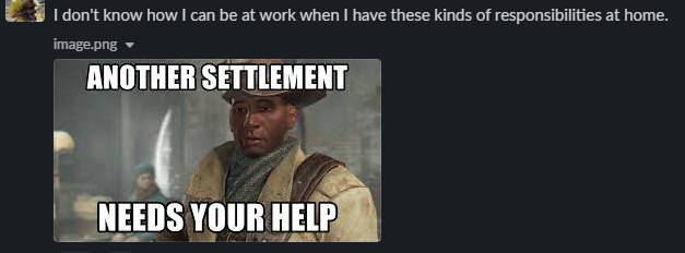 ColonelGarvey's tweet photo. Michael I don't know what work you're doing but I just got word of another settlement that needs our help. 
Thanks General! https://t.co/8qHUQAnkzo
