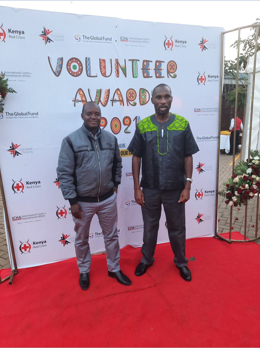 Once a Redcrosser always a Redcrosser. Its an honor for me to join my former colleagues in this year's #KRCSVolunteerAwards @KenyaRedCross  @abwaondiko 🙏🏿