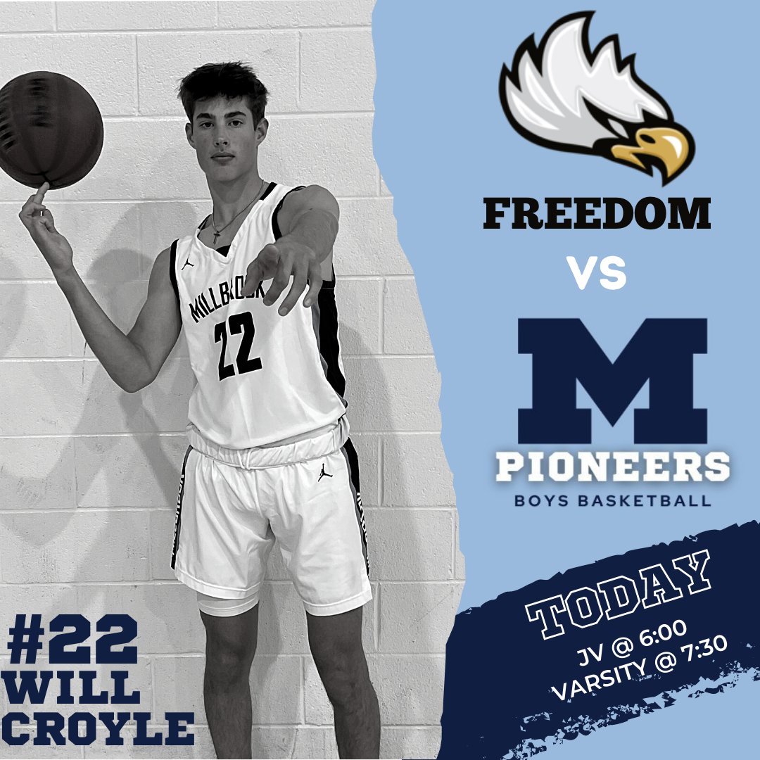 GAMEDAY!!! #homeopener #pioneerpride
🆚Freedom High School (South Riding)
⏰JV @ 6:00, Varsity @ 7:30
🌎Millbrook High School
🎟️gofan.co/app/school/VA6…
💻nfhsnetwork.com