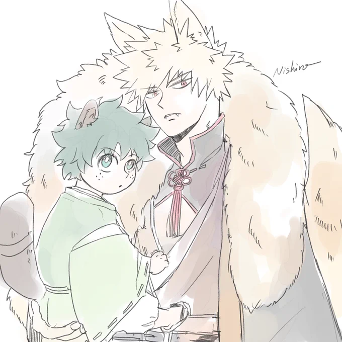 🦊💥と🦝🥦な勝デク💥🥦 