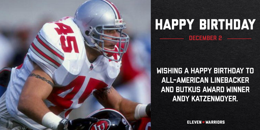 Wishing a happy birthday to the legendary Andy Katzenmoyer. 