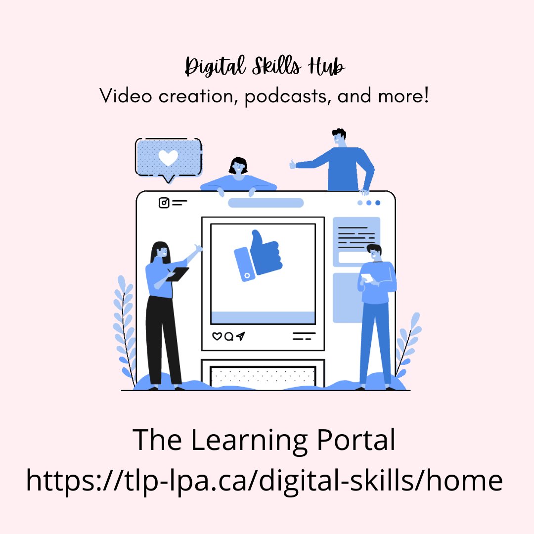 StClairLibrary's tweet photo. #Thursdaythought Sometimes that project needs a little more. Want to learn how to make videos, record your own podcast, or 3D print? Check out the Digital Skills hub at #TheLearningPortal. https://t.co/9zmhNDDWuH https://t.co/tM4u9MRIAe