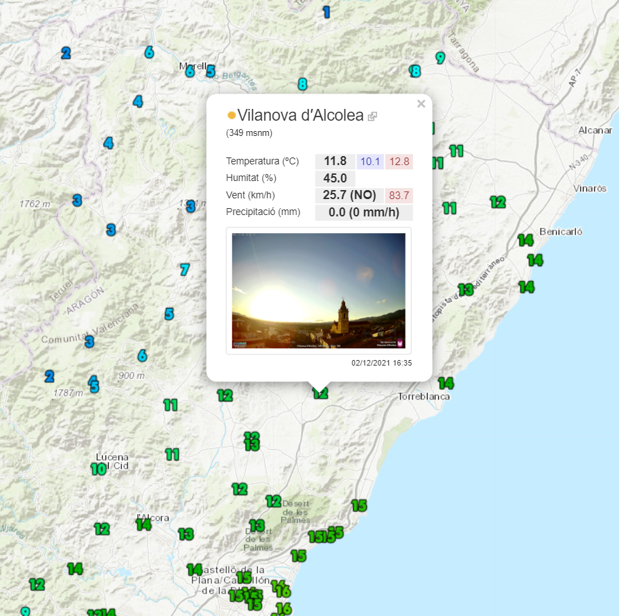 avamet's tweet image. ✅Nova estació meteo. + webcam: Vilanova d'Alcolea (la Plana Alta, 349 msnm)

L'Ajuntament de Vilanova d'Alcolea se suma als vora 100 ajuntaments amb els quals tenim signats convenis de col·laboració i són socis d'Avamet. 

Dades i imatges: avamet.org/mxo_i.php?id=c…