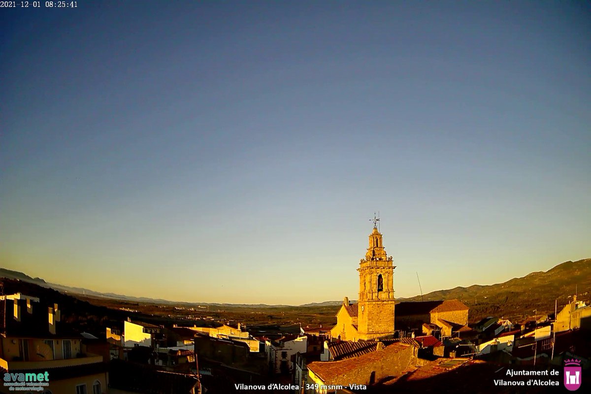 avamet's tweet image. ✅Nova estació meteo. + webcam: Vilanova d'Alcolea (la Plana Alta, 349 msnm)

L'Ajuntament de Vilanova d'Alcolea se suma als vora 100 ajuntaments amb els quals tenim signats convenis de col·laboració i són socis d'Avamet. 

Dades i imatges: avamet.org/mxo_i.php?id=c…