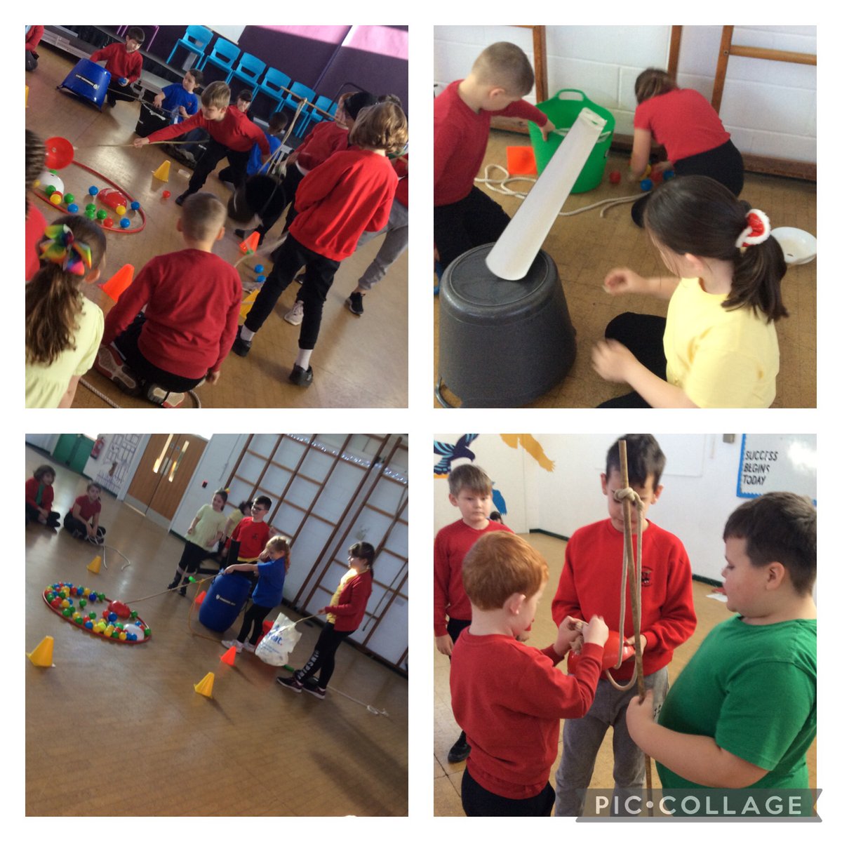 LliswerryPrim's tweet photo. #Year4 displayed great problem solving and resourcefulness in their @CommandoJoes mission today: they created scoops to retrieve food items from the mountain top 🏔🤩 https://t.co/kVPpKUWNYg