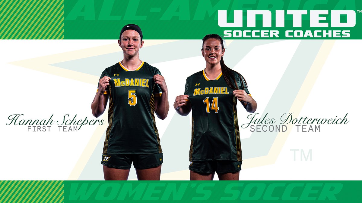 WSOC: #McDaniel’s Hannah Schepers, Jules Dotterweich earn All-America honors. Schepers is the program’s first first-team selection. Dotterweich was tabbed to second team. #getonthehill #mcdwsoc #d3soccer #centconf mcdanielathletics.com/sports/wsoc/20…