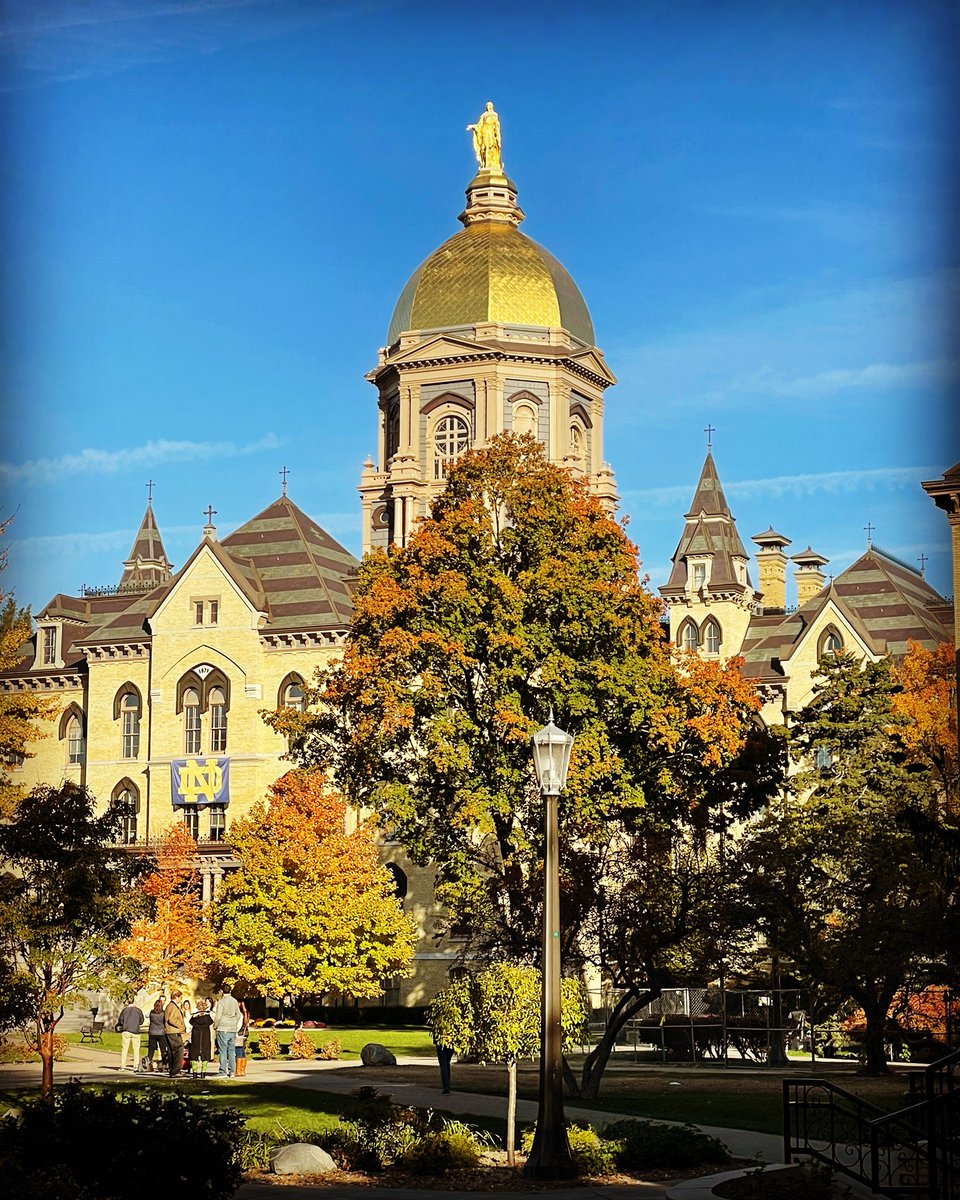 EchoesFromND's tweet photo. The University of Notre Dame isn’t a place that you experience for four years and then leave behind. It’s a place that becomes a part of you, a place that is a key piece of you who are at your very core, and its footprint grows within you as you travel through your life. ☘️☘️☘️ https://t.co/rW66kMPfh6