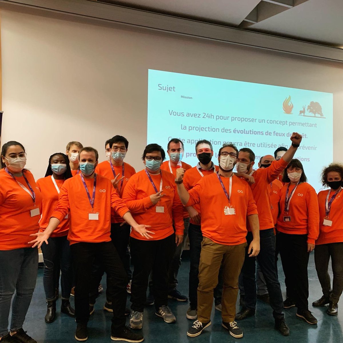 #Hack24 🟣 #Event <a href="/CY__Tech/">CY Tech</a> 
🎊Top départ de la 3ème édition du hackathon en coopération avec l'école #CYTech🎊