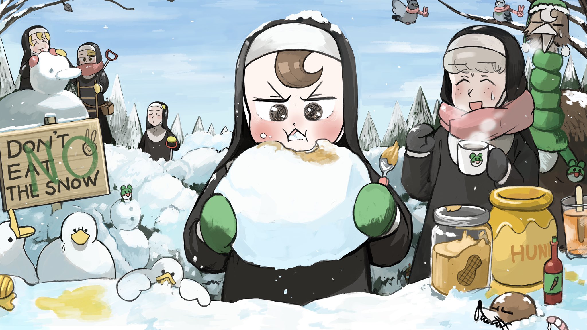 Re: [閒聊] 修道院的修女們