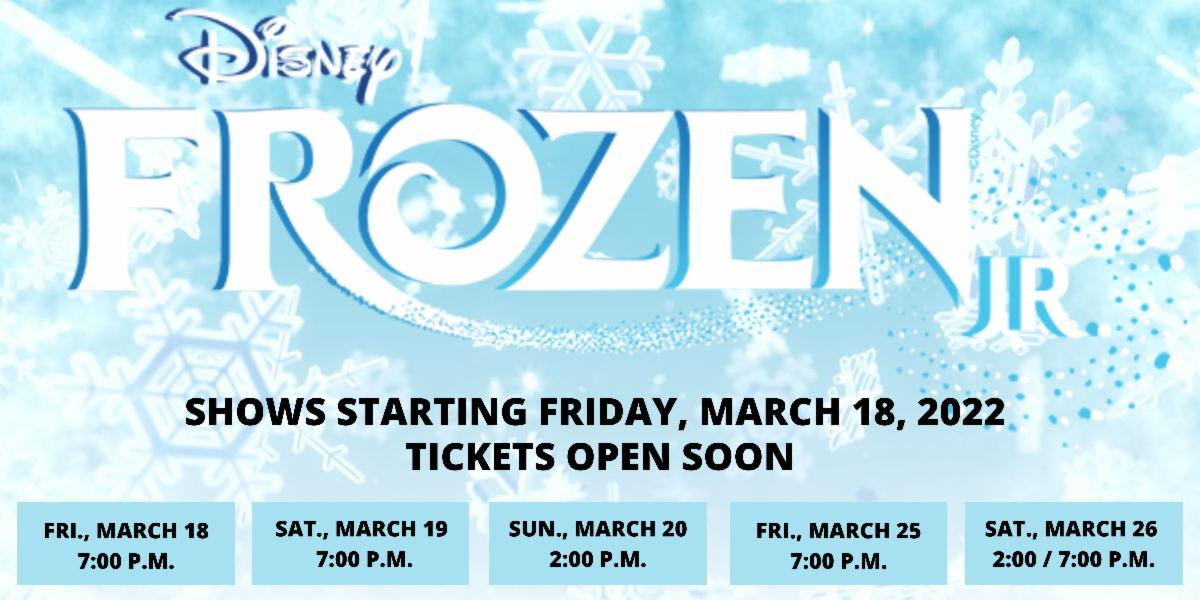 Antonian Drama Department Presents Frozen Jr.

❄❄Coming Spring 2022❄❄

Join us for an icy adventure and mark those calendars!