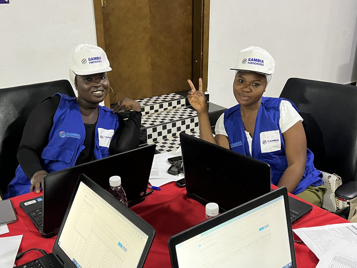 gmbparticipates's tweet photo. Women power at the Gambia Participates Election Data Center https://t.co/9UfxKGW5gq