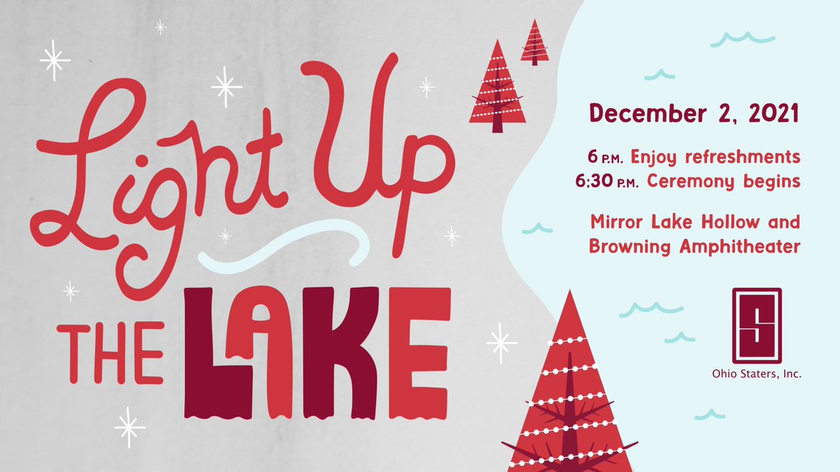 Light Up the Lake is tonight!! We’re so excited to perform for you ❤️❤️