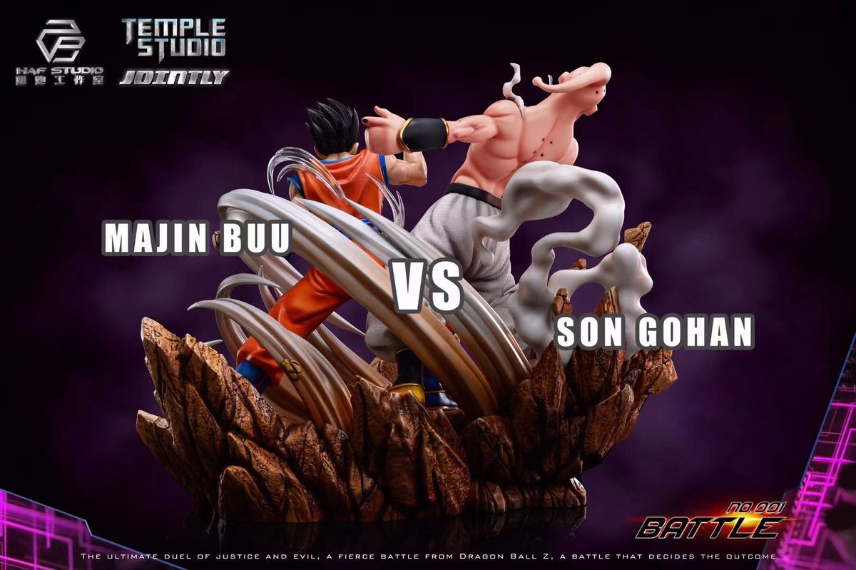 MundoKame's tweet photo. 🔥 Super Buu vs Gohan 🔥
- Por #TempleStudio
- Precio: 360 €
- Escala 1/7
- Medidas: 36 cm de alto
- Reserva: 100 €
- Lanzamiento: 3T de 2022
- PO abierto!
La podéis reservar conmigo 😏
🙌 ¡Brutal! 🙌
#DragonBall #DragonBallZ #SuperBuu #Gohan https://t.co/CgQkp0Wbj8