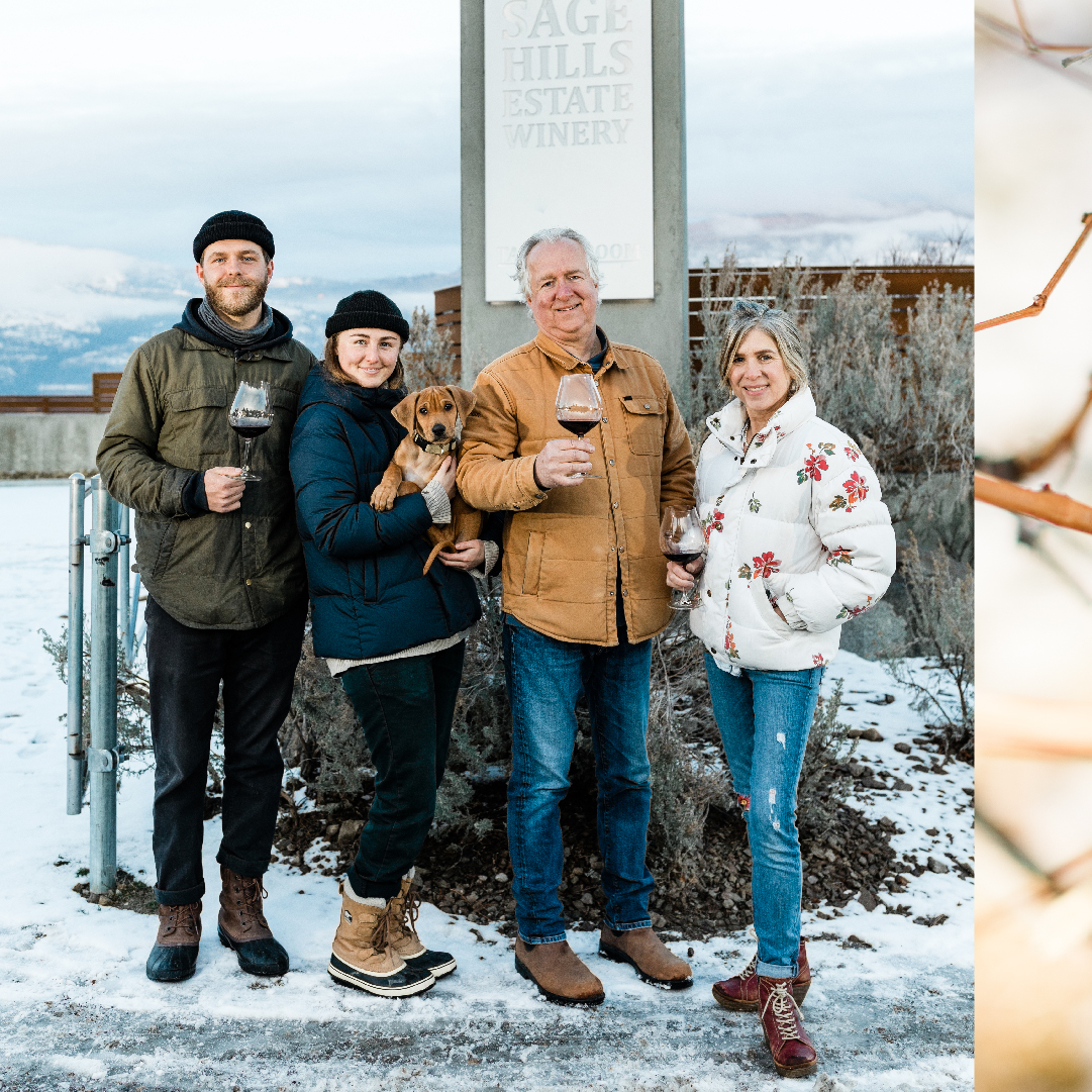 While the vineyards sleep during the winter months, BC wine farmers are still hard at work perfectly pruning and planning for the next exceptional vintage. This holiday season, discover the Wines of BC. Link: ow.ly/ewf850GFwKu 
Feature: <a href="/SageHillsWine/">Sage Hills Wine</a>  #BCWineLife #BCWine