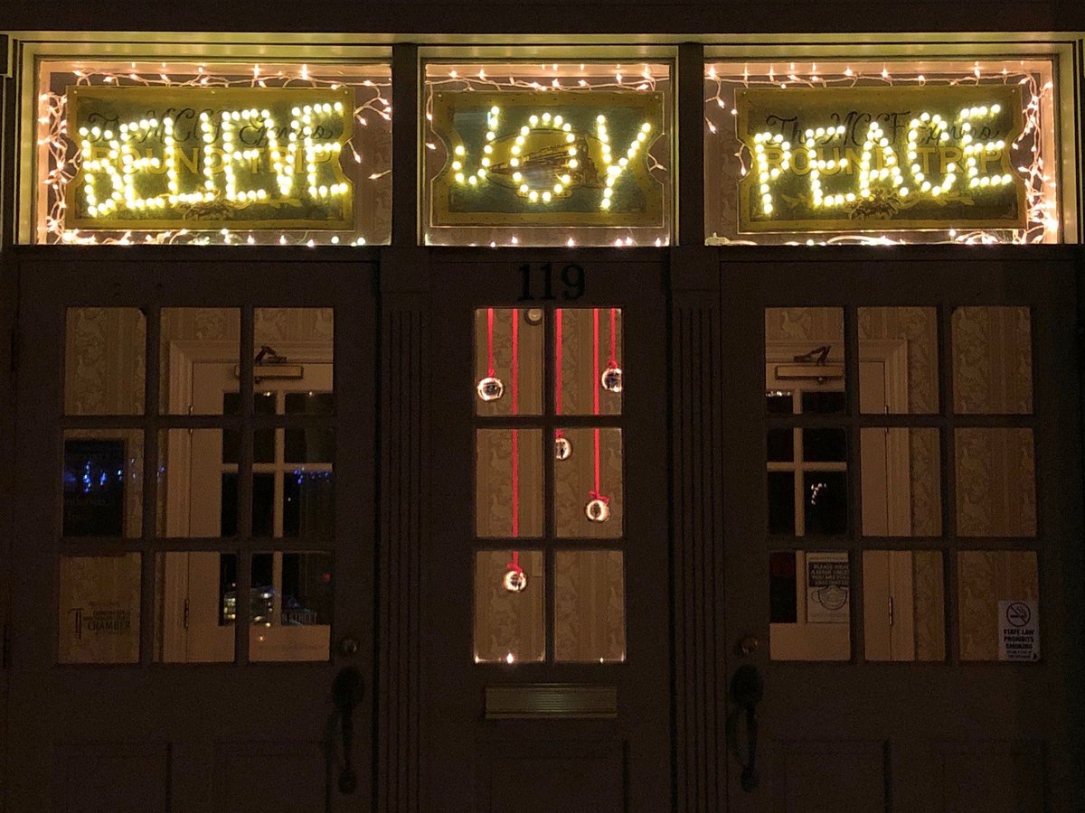 MontCoCommFdn's tweet photo. All aboard the MCCF Express 🚂 Our tickets are punched and we're ready to ride into the holiday season with festive new windows! 

Remember to vote for your favorite downtown window display in the @CvilleCommerce Holiday Window Contest here: https://t.co/Qg9o9jiiWh https://t.co/aC4417NNmX