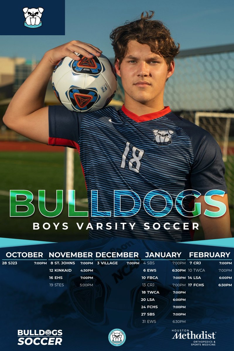 BISH_Bulldogs's tweet image. Varsity Schedules
⚽️Boys Varsity Soccer
⚽️Girls Varsity Soccer
🏊♀️ Varsity Swim
🏀 Boys Varsity Basketball
#GoBulldogs