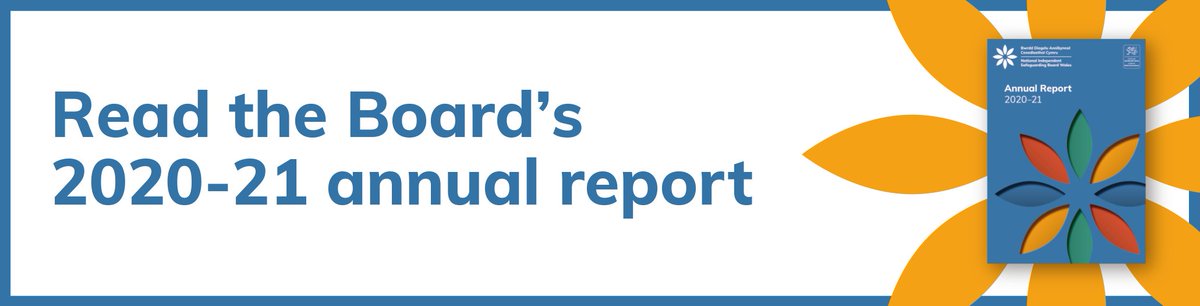 You can now read our 2020-21 annual report online. The Board has made five recommendations to Welsh Ministers on how safeguarding arrangements could be improved. Click here to visit the NISB website: bit.ly/NISB20-21