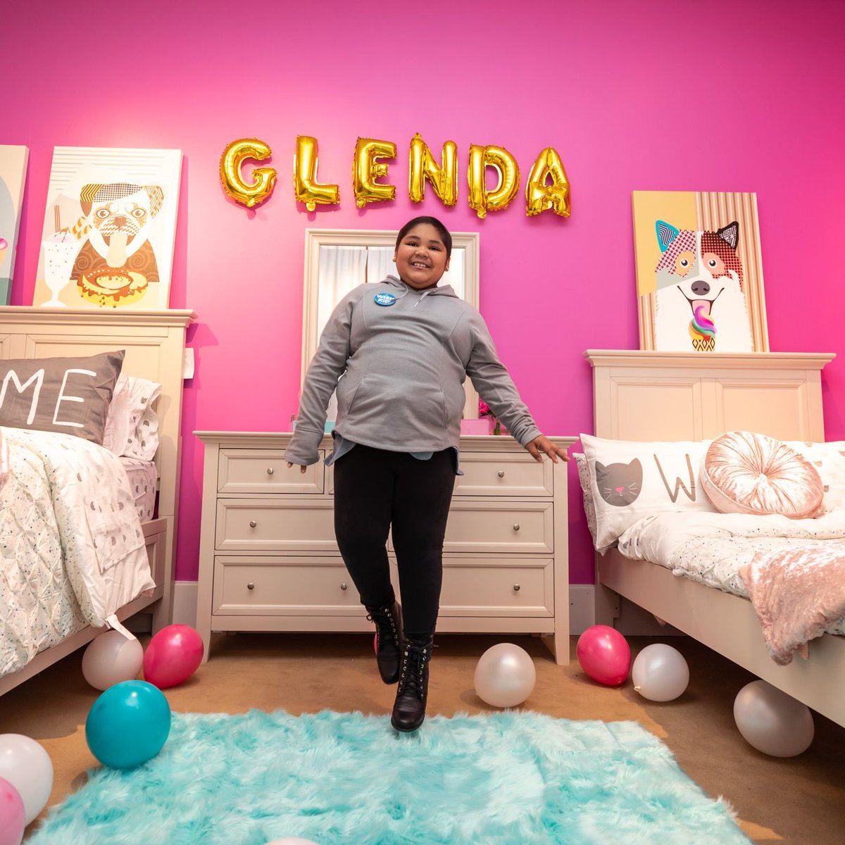 Seeing Glenda’s smile when her dream room was revealed brings us so much joy. If you participate in @Macys National Believe Week through 12/4, you can spark joy for wish kids everywhere. Learn more at macys.com/believe. #MacysBelieve 📸 @MakeAWish_CWNC 2019