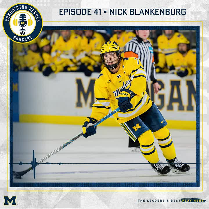 Michigan Hockey - Nick Blankenburg is the #B1GHockey