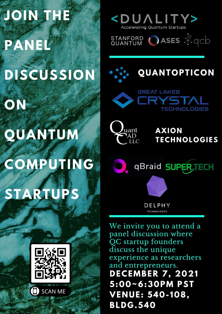 <a href="/QuantumDaily/">The Quantum Insider</a> Register for the panel on 12/7 (hybrid event at Stanford): eventbrite.com/e/quantum-comp…