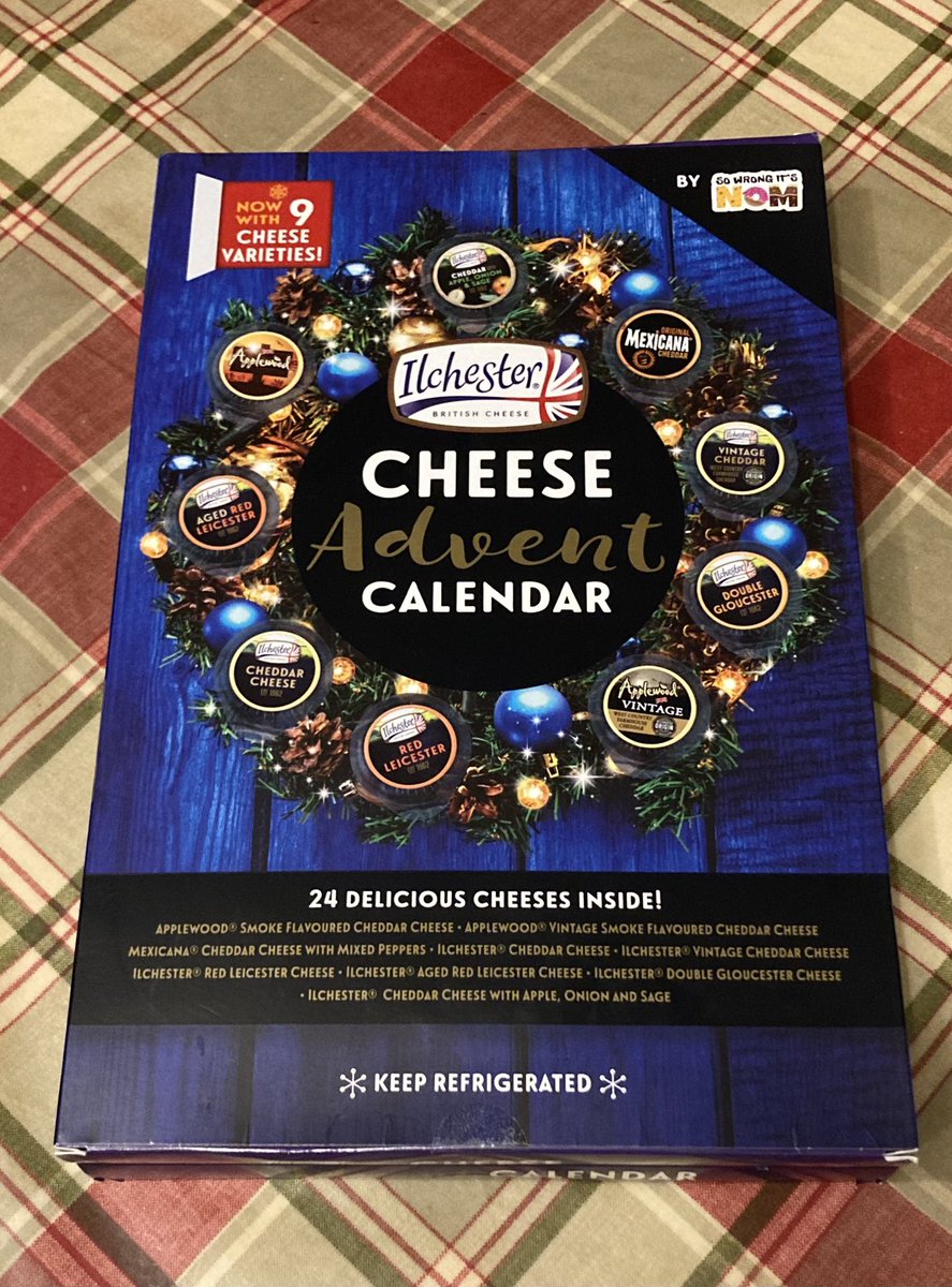 Best Advent Calendar EVER! 🙌🏻 #justsaying <a href="/ilchesterCheese/">Ilchester® Cheese</a>