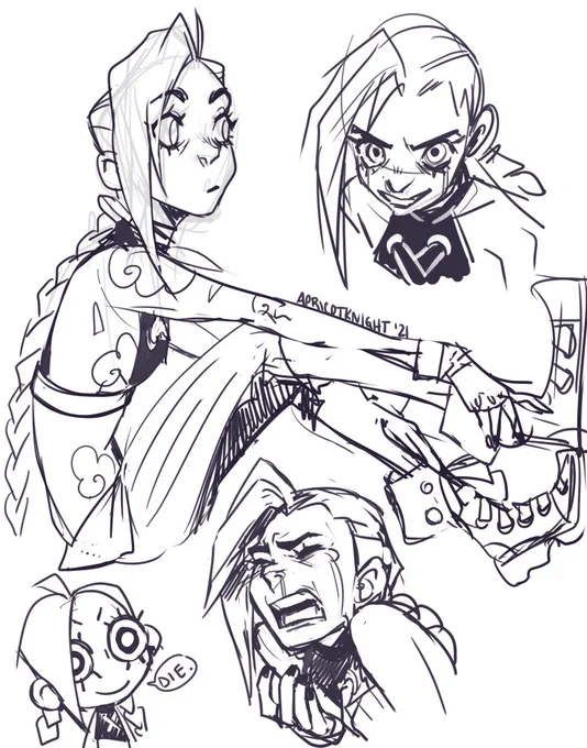 More best girl doodles!
#Arcane 