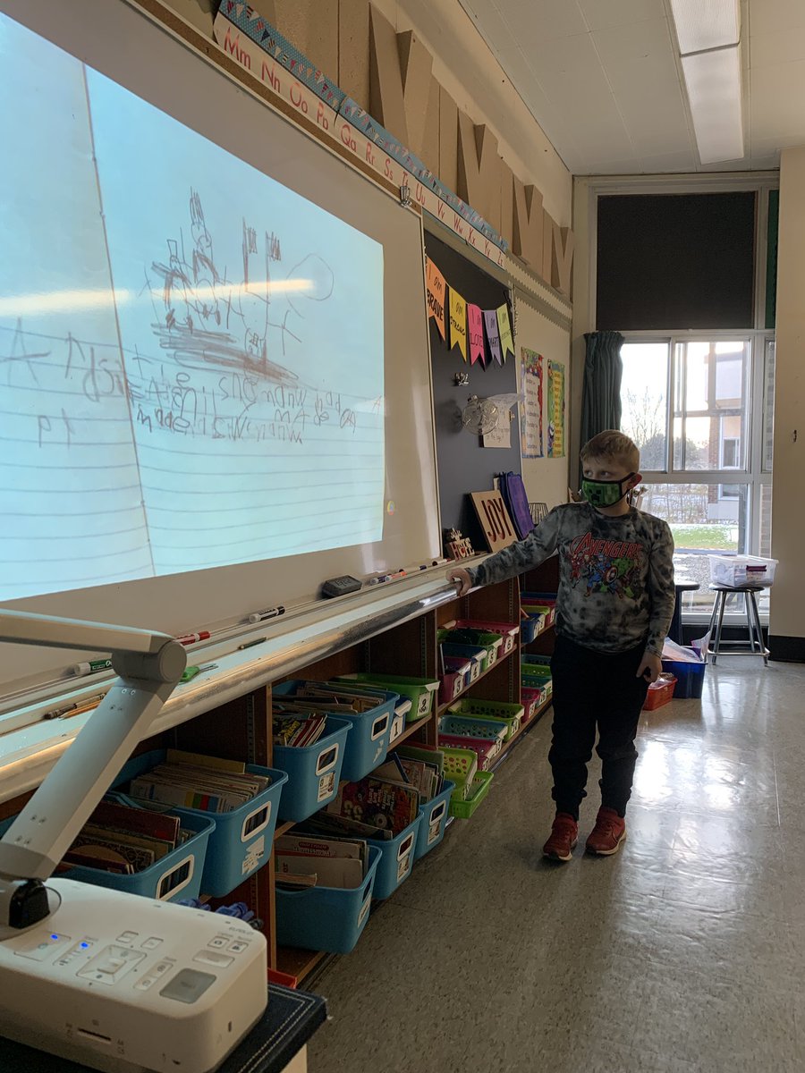 msedwardsclass's tweet photo. students love sharing their stories with their classmates! https://t.co/pPOvRJE01R
