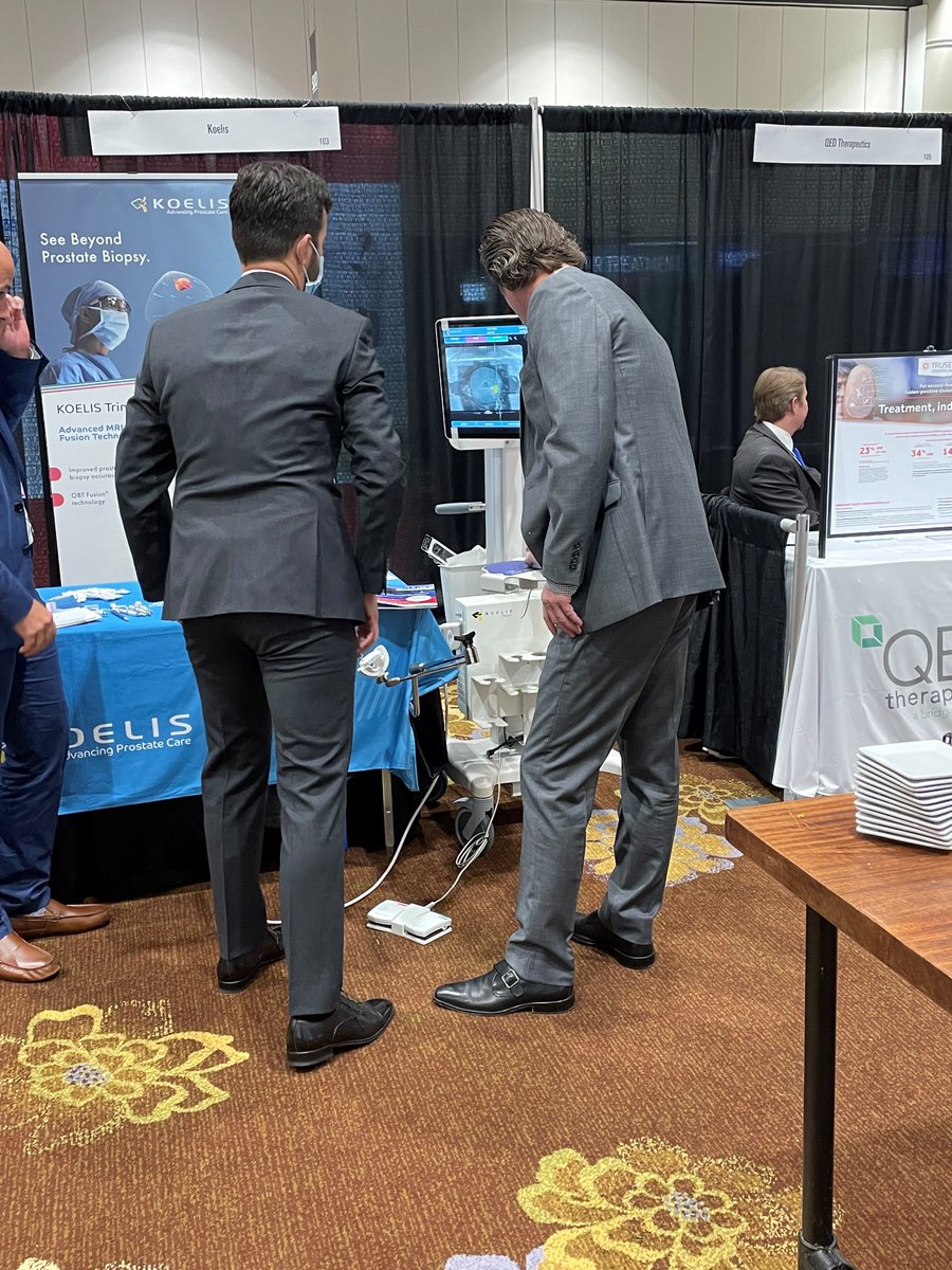KoelisBx's tweet photo. #KOELIS is having a great time at #SUO ! Come check out our booth to see why #PrecisionMatters with MRI Guided Prostate Biopsies using #KoelisTrinity ! #AdvancingProstateCare #fusionbiopsy https://t.co/eVxW4A2xLv