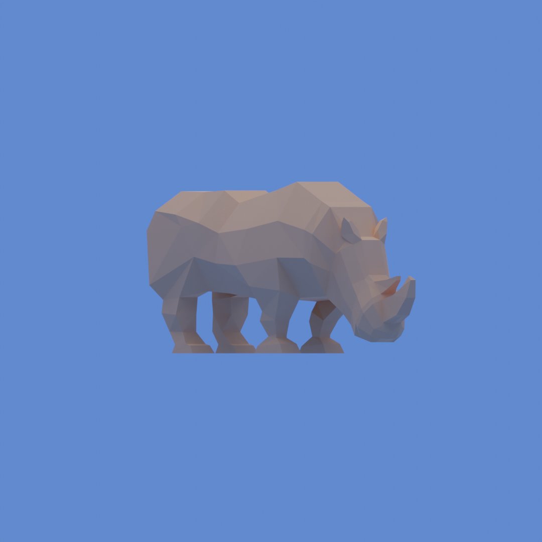 mrkdji's tweet photo. low poly rhino
#blender #b3d #lowpoly #lowpolyfauna https://t.co/YY378batDJ