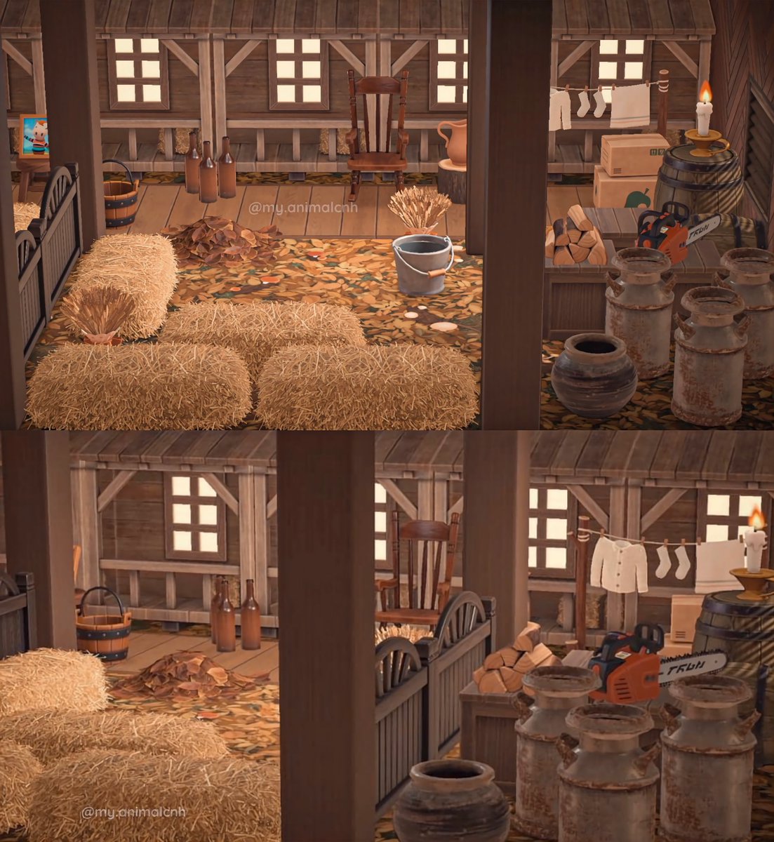 my_animalcnh's tweet photo. 🪵 Inside Papi's vacation home 🪵

I made him a stable although we already know he's not a horse... I had so much fun doing it, so who cares lol

#AnimalCrossing https://t.co/dRtDJtlILx