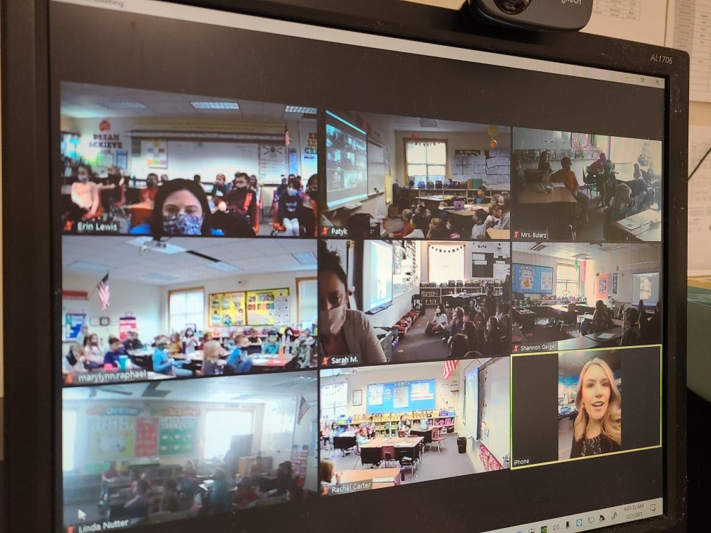 timmonslewis's tweet photo. How lucky are we?!  All second graders at Timmons had the opportunity to connect with meteorologist, Katie McGraw, at Channel 5 in Cleveland today!  We learned so much!  Thank you, Katie. @KatieMcGrawx  @KenstonTES #kenstoninspired https://t.co/mnnCN9rb2J