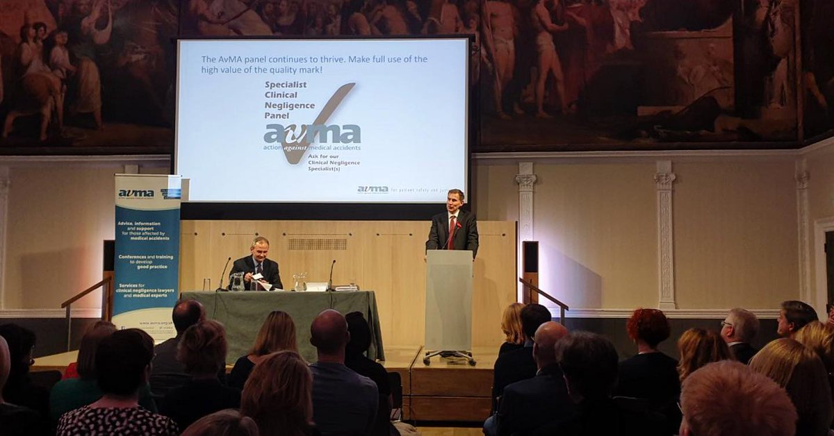 Really important discussion about how to improve the clinical negligence process at yesterday’s <a href="/AvMAuk/">AvMA</a>  conference. Time to change a blame culture into a learning culture… #actionagainstmedicalaccidents #AvMA