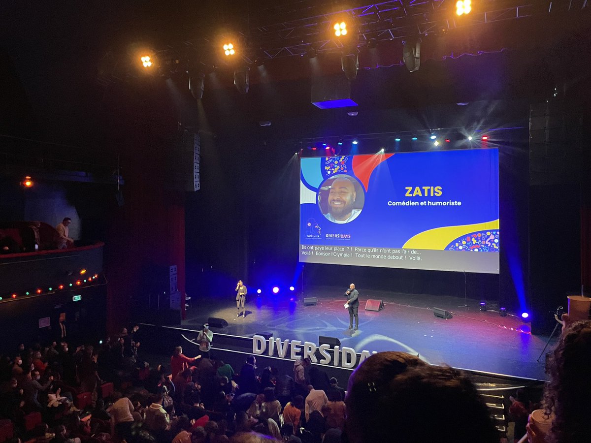 carolemaurage's tweet photo. Ce soir « #Uniques » c’est @diversidays à @OLYMPIAHALL 
C’est ÉNORME !!
@AnthonyBabkine tu es INCROYABLE !!

Merci à toi pr ces personnes &amp; ces  valeurs tellement essentielles pr la #France qu’on ♥️ que tu permets de mettre en lumière.
#bravo à toi, la team et les diversipeople https://t.co/lVJwEQGx5I