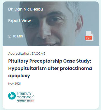 Our Pituitary Preceptorship was led by international experts in #pituitary disease. Here, endocrinologist Dr. Dan Niculescu presents a case study: #Hypopituitarism after prolactinoma apoplexy. 

Access the educational content: ow.ly/v3jE50GQ1bM 

#endocrinology #MedEd