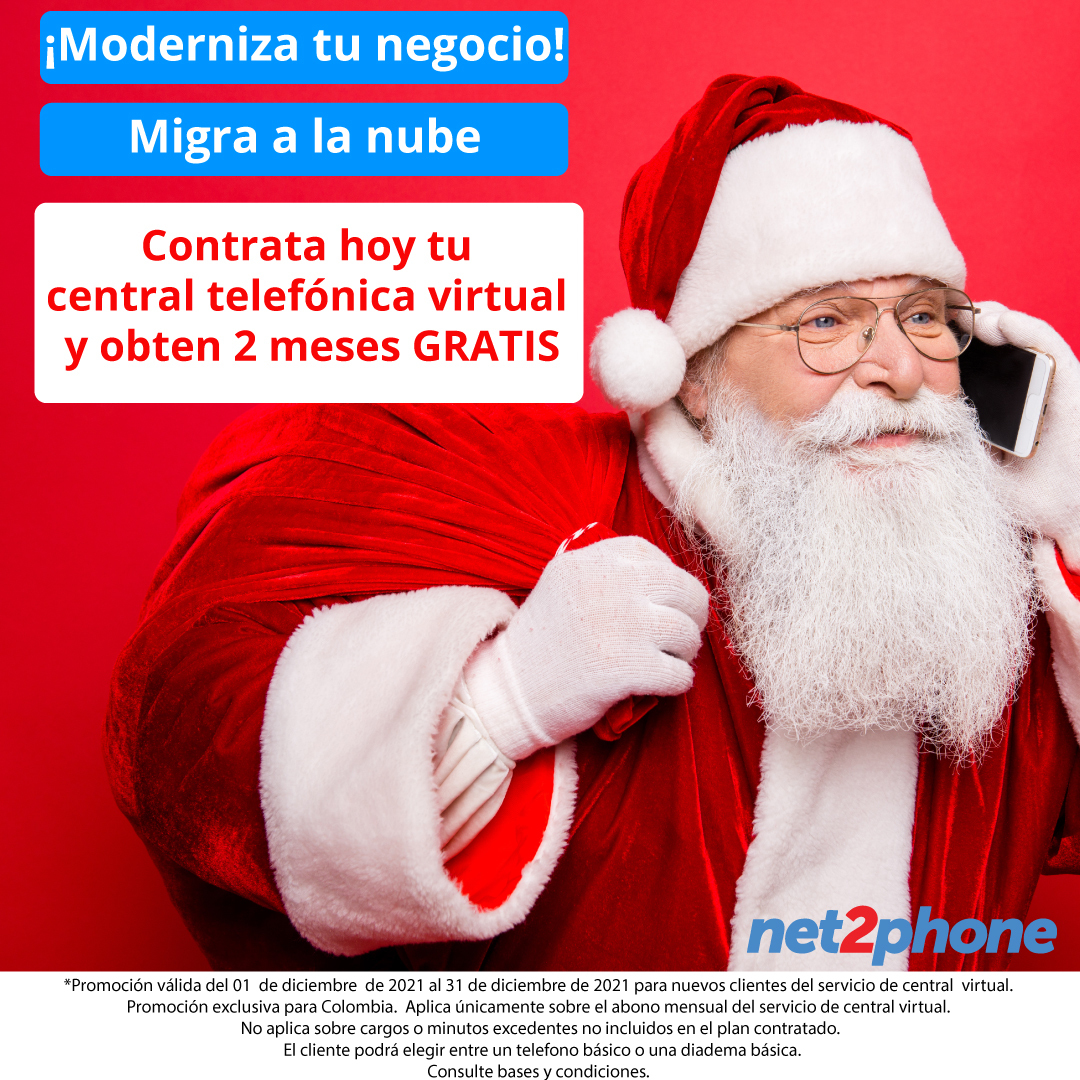 ¡Es tiempo de evolucionar tu negocio!

Migra a las comunicaciones en la nube: net2phone.co

#PBX #telecomunicaciones