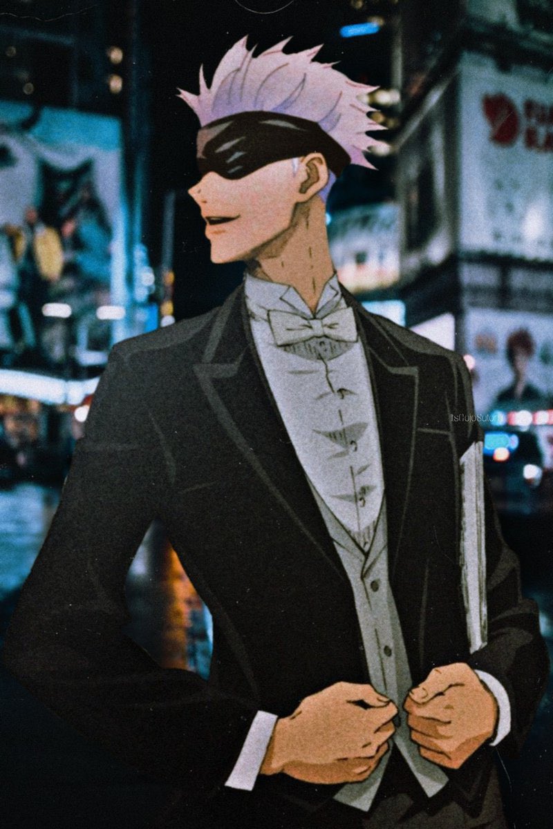 The reader and Gojo where scheduled for a date this evening, a light cold night it was, Gojo told the reader ahead of time thag they would be going to a very fancy restaurant and that they should dress in a dress/suit he texted them once again 
📲on my way to pick you up 
❤️&amp;♻️