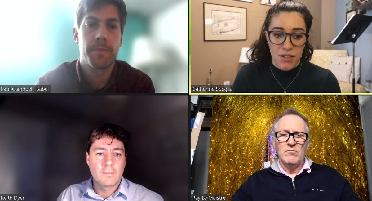 BabelPR's tweet photo. When asked for her 2022 predictions, @cat_sbeglia says standalone #5G will be big, adding that she is surprised the topic hasn't featured in more headlines this year #BabelTalksTelco #telco https://t.co/gA7iUWCe4X