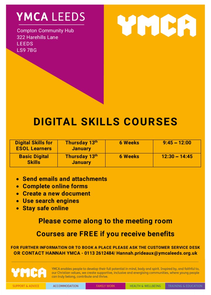 YMCA Leeds Adult Education (ymcaadulted) Twitter
